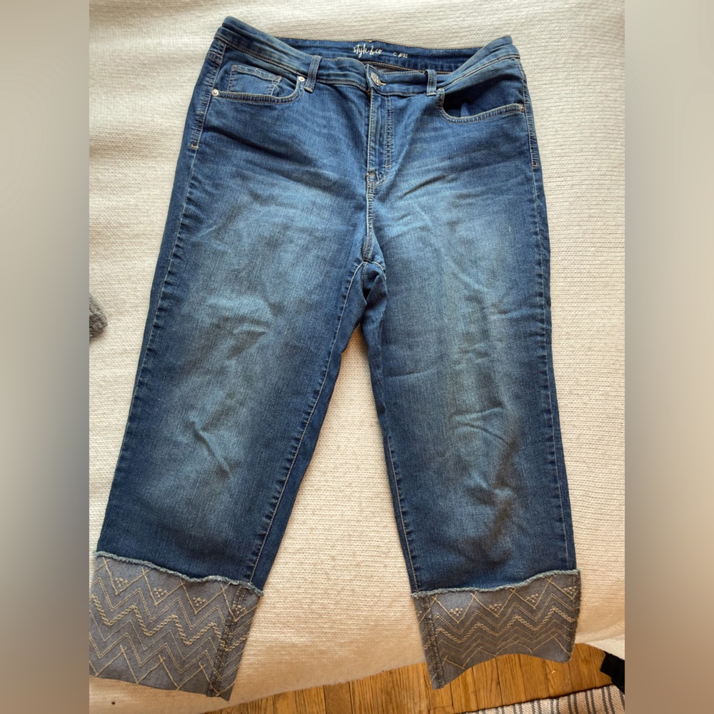 Cropped Jeans